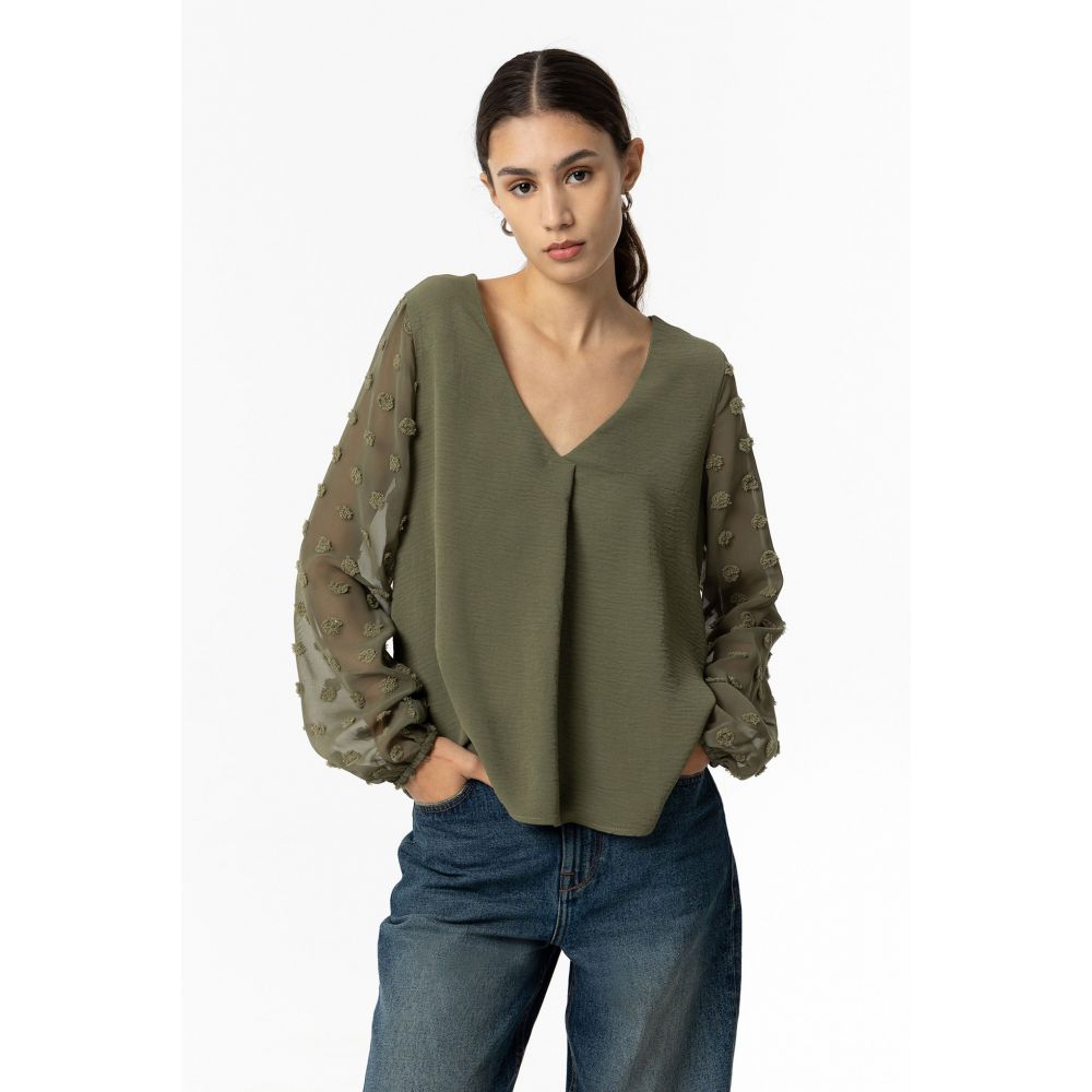 Blusa Verde Coruja