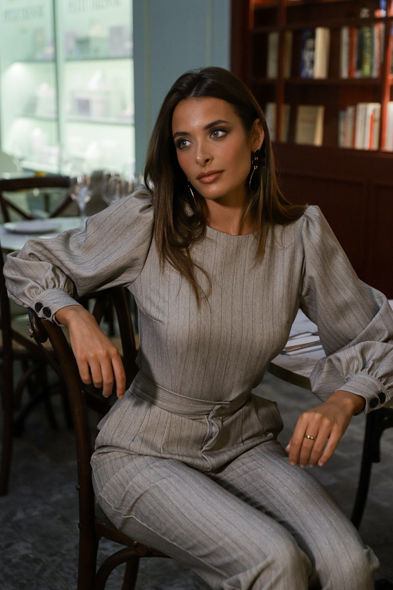 Blusa raya diplomática botones