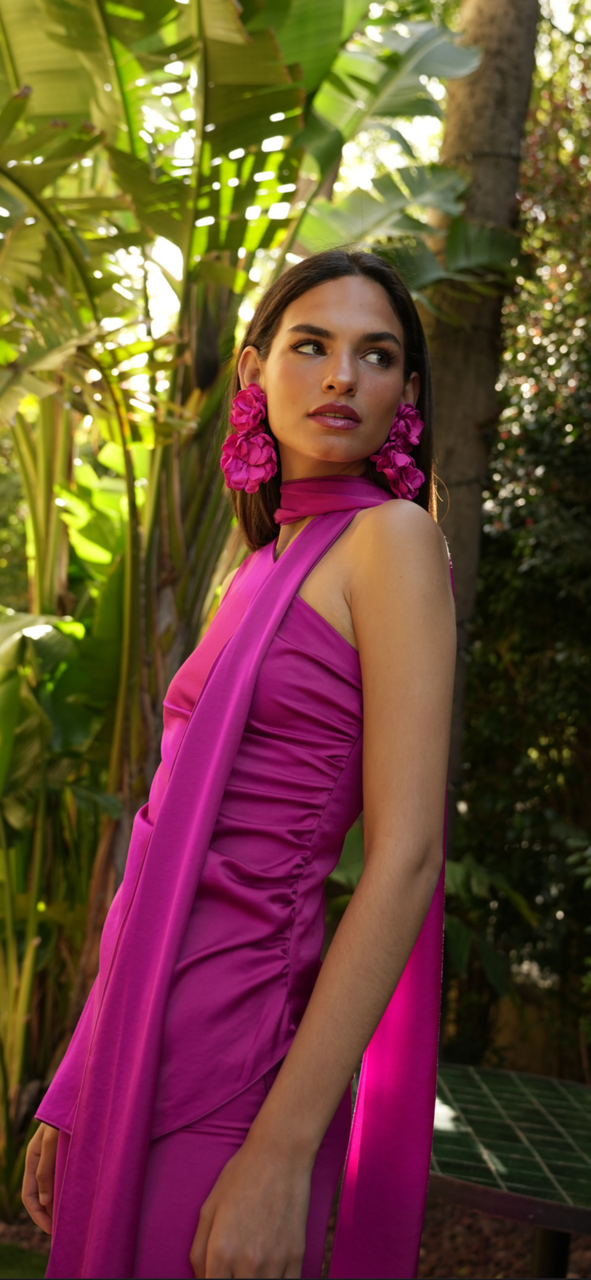Conjunto buganvilla top pantalón