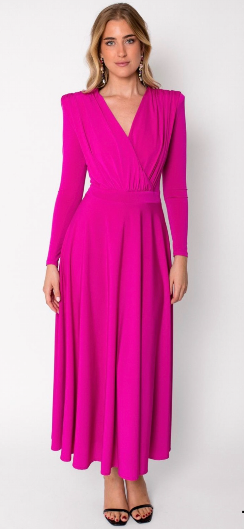 VESTIDO CRUZADO PUNTO EVASÉ