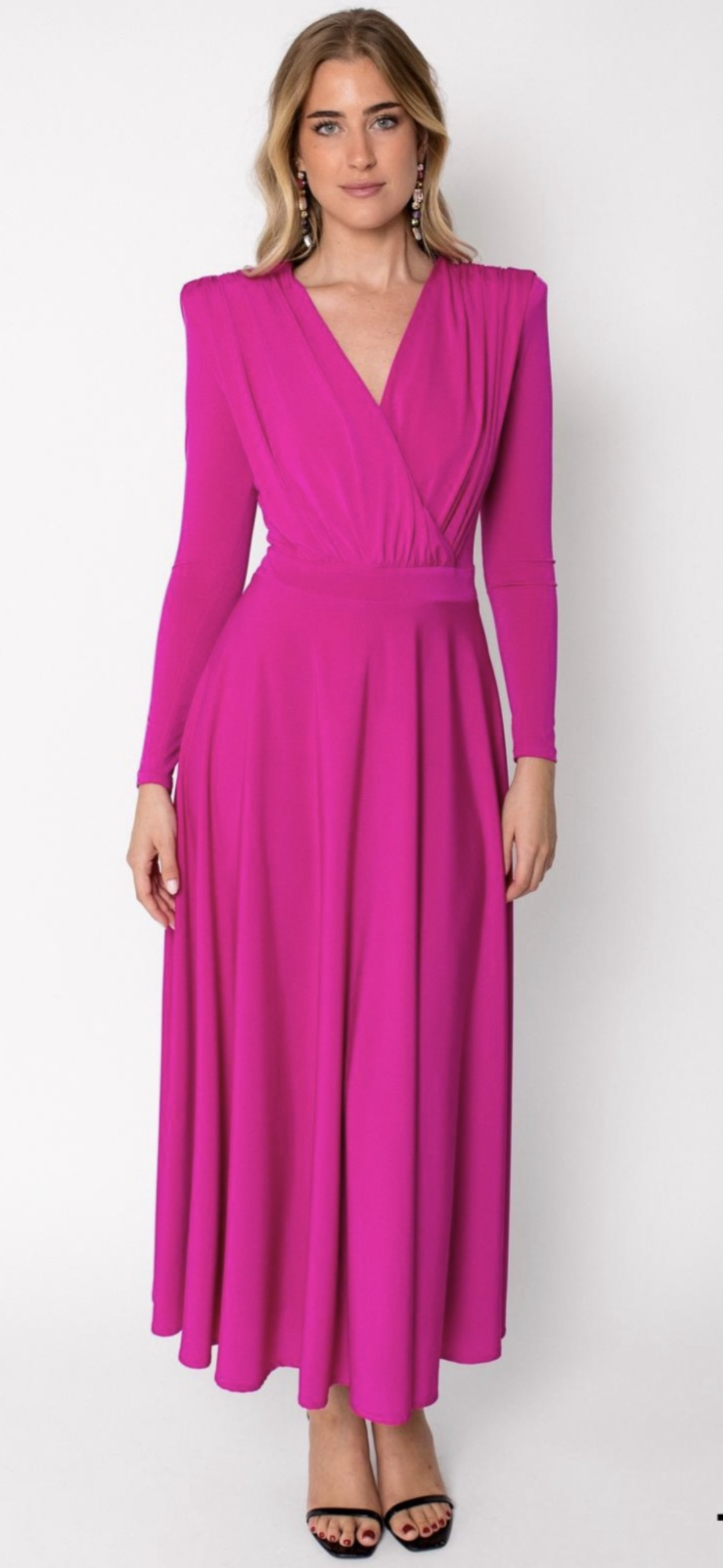 VESTIDO CRUZADO PUNTO EVASÉ