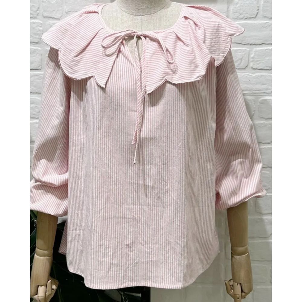 Blusa Stripes Rosa