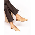 Mule Piel Beige
