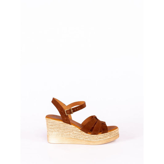 Sandalia High Camel