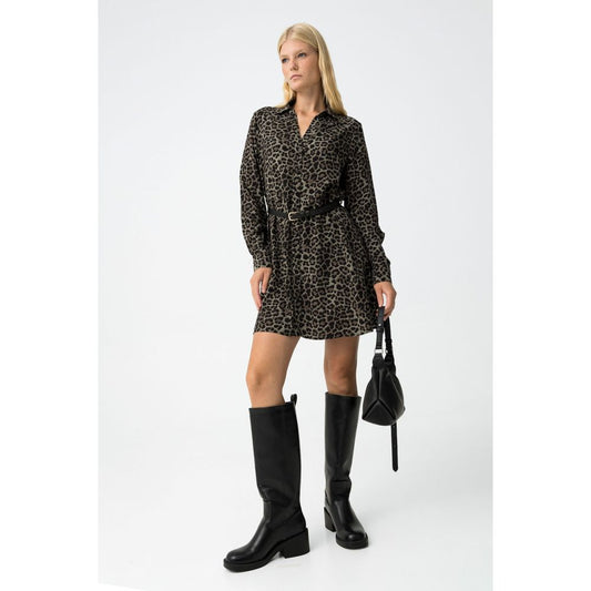 Vestido Verde Leopard