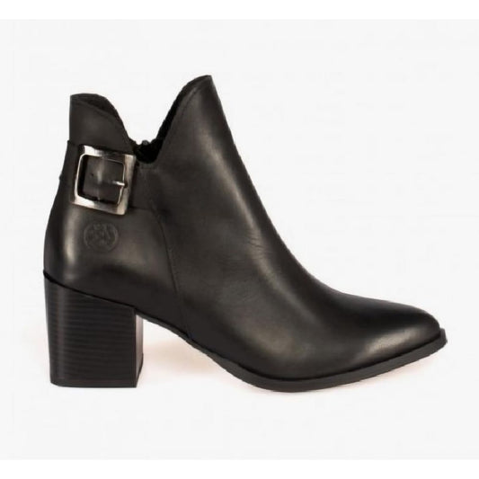 Botin Heeled Negro