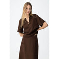 Blusa Marron Sahara