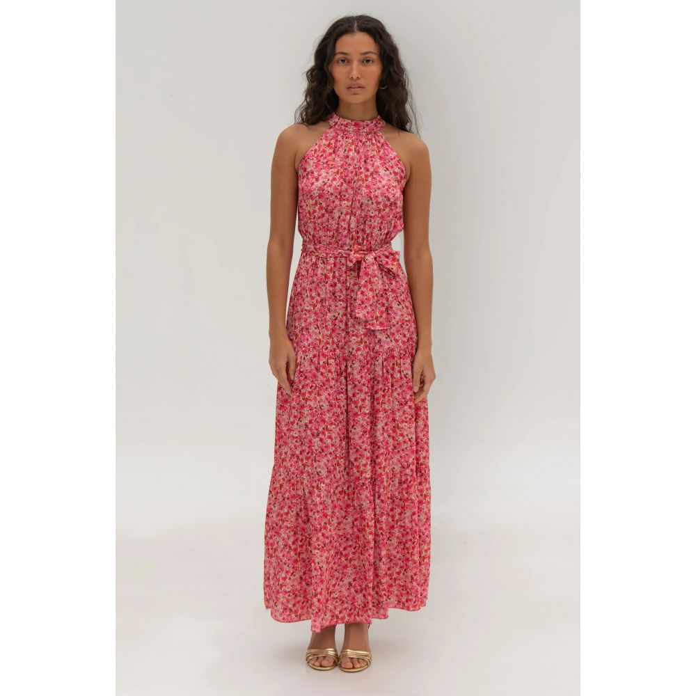 Vestido Dalia Amapola Rosa