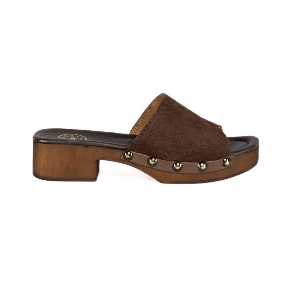 Zueco Piel Wood