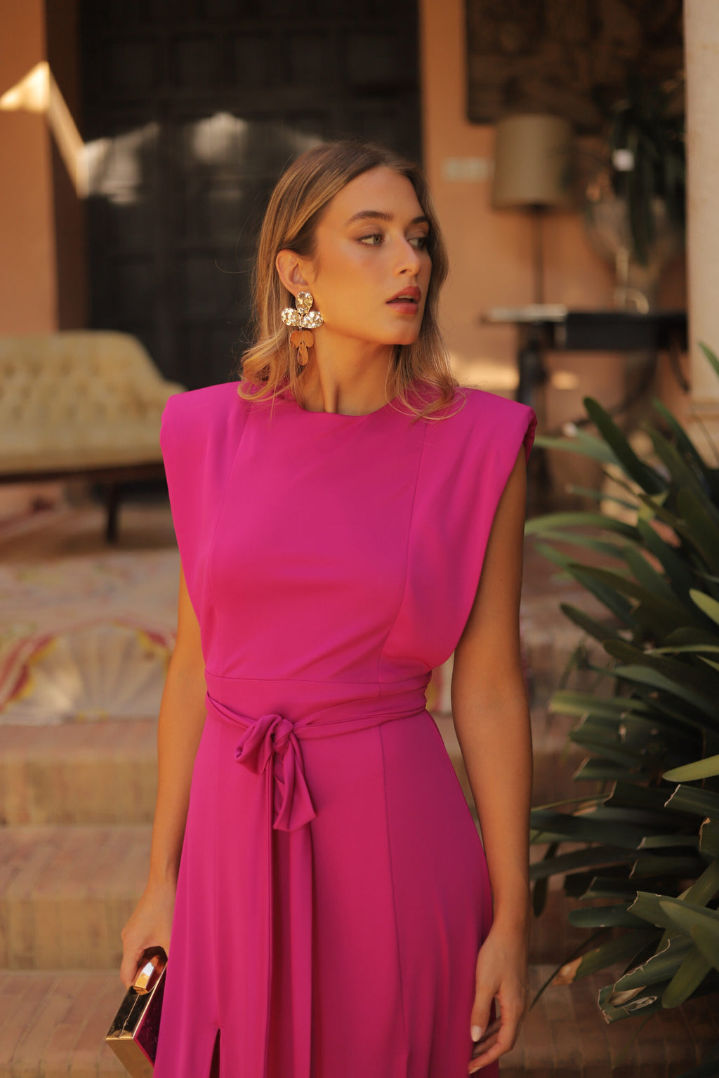 VESTIDO BUGAMBILLA ABERTURAS