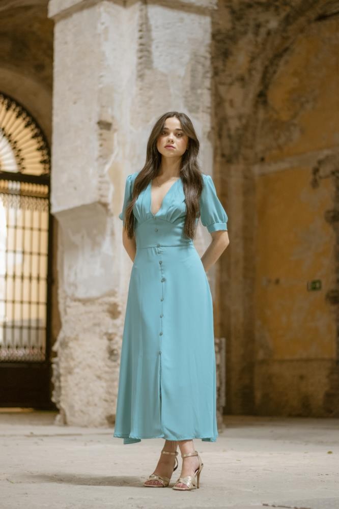 Vestido Turquesa